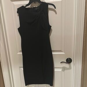 Banana Republic Black Sleeveless Sheath Dress